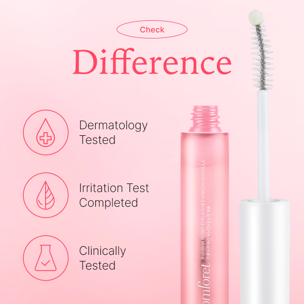 Fromforet berry eyelash & eyebrow ampole